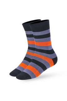 Носки X JEANS 18S98-4-NAVY-ALU-ORANGE