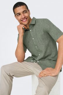 Рубашка ONLY & SONS 22009885-Swamp