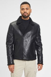 Кожаная куртка с подкладкой GIPSY 2201-0110-Black