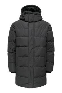 Зимняя куртка ONLY & SONS 22020156-Grey-Pinstrip