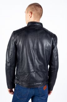 Кожаная куртка DEERCRAFT 3701-0126-black