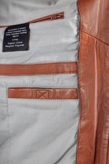 Кожаная куртка DEERCRAFT 3701-0126-cognac