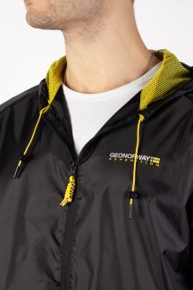 Плащ дождевик GEOGRAPHICAL NORWAY BOAT-Black