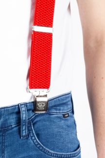 Подтяжки X JEANS DYK40-RED-1