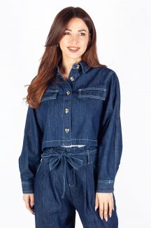 Джинсовая рубашка VS MISS K760