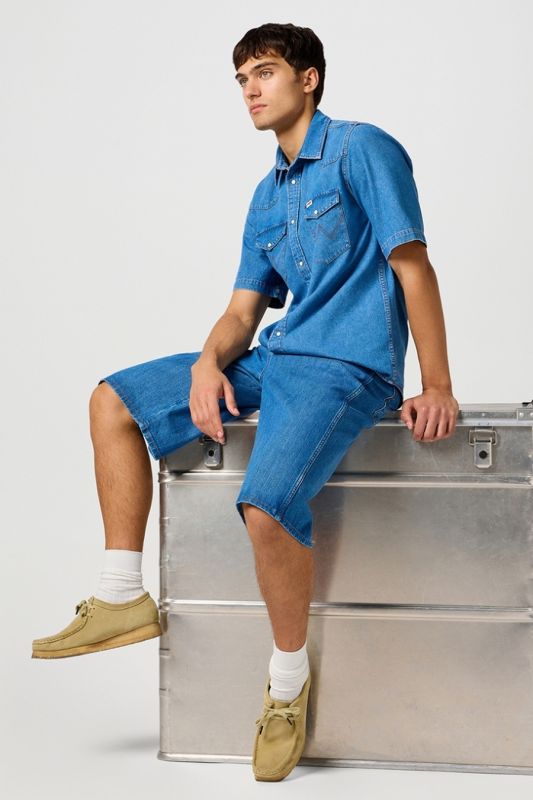 Джинсовые шорты WRANGLER 112362509