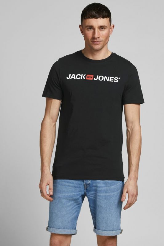 Футболкa JACK & JONES 12137126-Black
