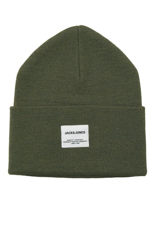 Зимняя шапка JACK & JONES 12150627-Dusty-Olive