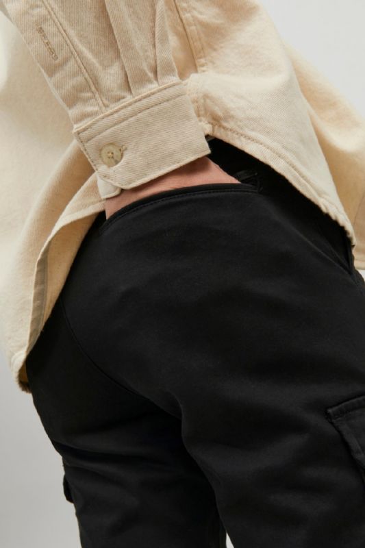 Брюки-карго JACK & JONES 12224001-Black