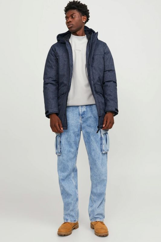 Зимняя куртка JACK & JONES 12247510-Navy-Blazer