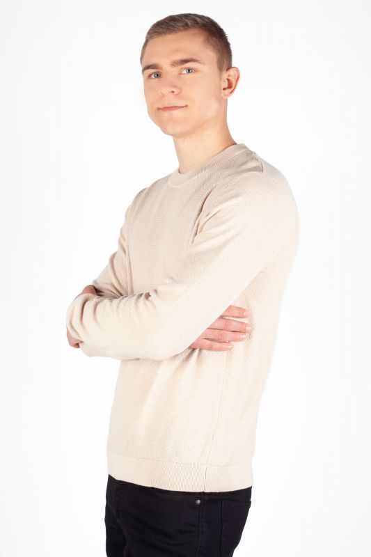 Свитер JACK & JONES 12252708-Moonbeam