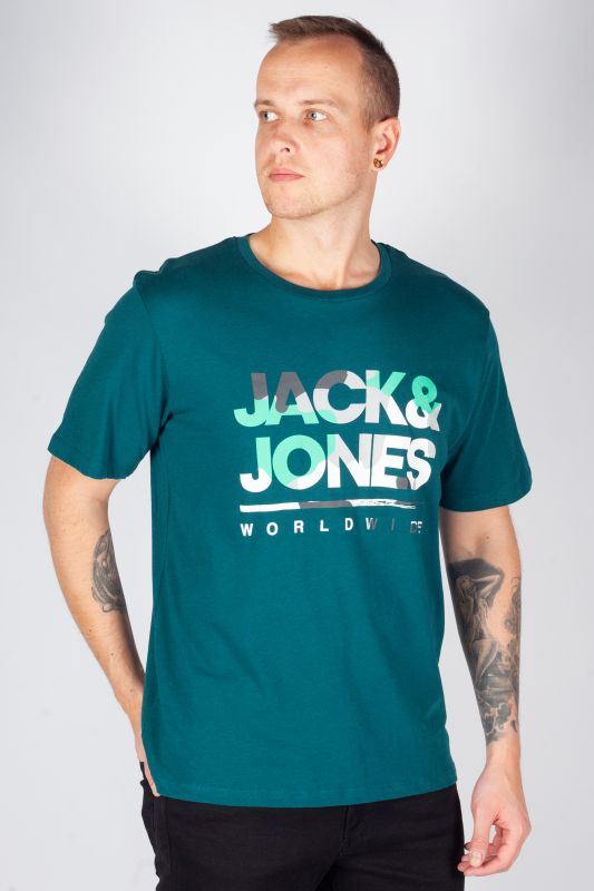 Футболкa JACK & JONES 12287689-Deep-Teal