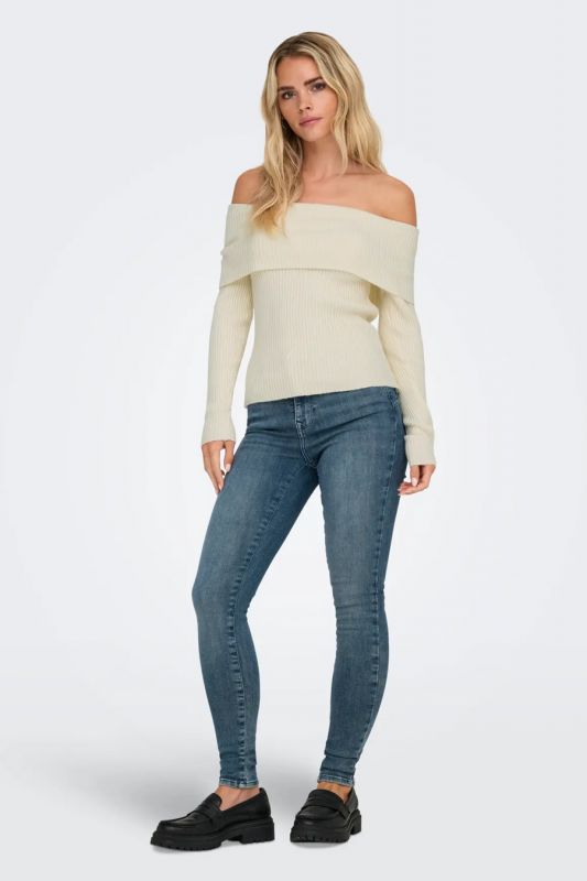 Свитер ONLY 15311830-Whitecap-Gray