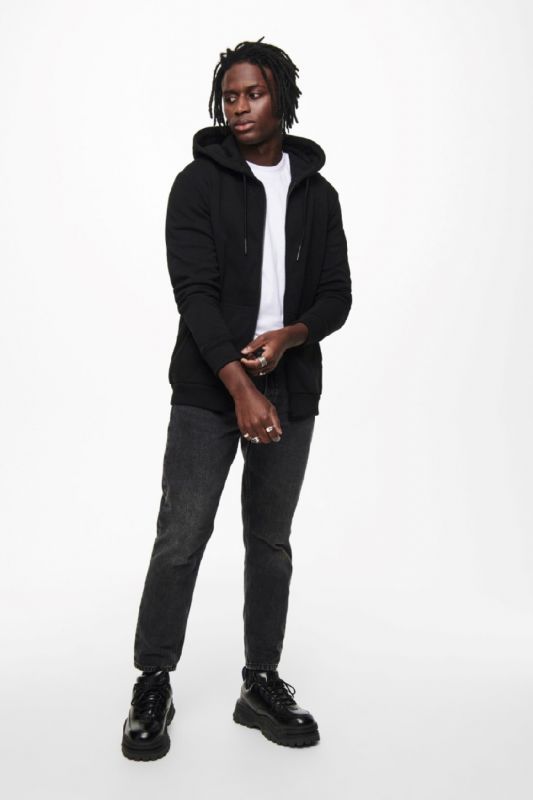 Вязаная кофта ONLY & SONS 22018684-Black