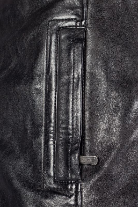 Кожаная куртка DEERCRAFT 3701-0163-black