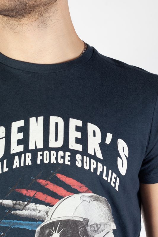 Футболкa LEGENDERS HELMET-HUDSON-BLUE