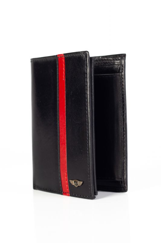 Кошелек PETERSON PTN-N4-VTP-6305-BLACK-RED